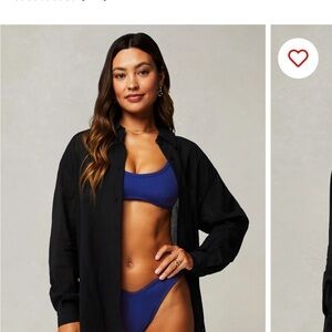 Fabletics Cotton Voile Oversized Shirt